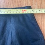 wilson's leather  Vintage 100% Leather Black Vest and Skirt Set Photo 13