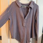 We The Free Purple Off-The-Shoulder  Top Photo 0