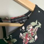 Three Pink Hearts  Tunic Top Floral Small Photo 4