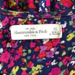 Abercrombie & Fitch Abercrombie Navy & Pink Floral Tank Top Photo 5