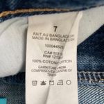 Garage Women’s Festival Denim Raw Hem Jean Shorts Size 7 Photo 13