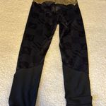Warner Bros Black and Gold Leggings with Tapered Design Size XS Photo 5