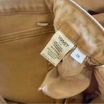 Vervet 90s Vintage High Rise Crop Flare Jean in Army Khaki Size 26 Distressed Photo 11