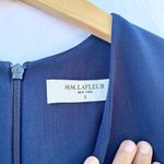 MM.LaFleur  | THE ANNIE DRESS V- NECK SLEEVELESS DRESS IN GALAXY BLUE SIZE 4 Photo 4