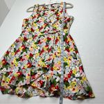 Likely  Vera Floral Print Faux‎ Wrap Mini Sleeveless Dress Womens Size 8 NEW Photo 9