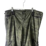 Junior's Size 13 Camouflage Buckle Baggie‎ Straight Leg Pants Green Photo 1