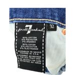 7 For All Mankind NWT Cropped Wide Leg Paperbag Waist Jeans Belted Denim Size 32 Photo 6