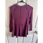 Free People Intimately Women's Long Sleeve Top Size Small Sheer Romantic Sexy Photo 5