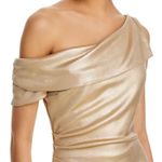 Chiara Boni La Petite Robe Koppany Splendid Gown Gold Women’s Sz 8 Photo 10