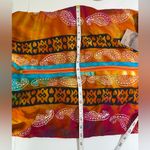 Multicolored Boho Tote Bag Summer Beach Resort Style Casual Colorful Pink Photo 10