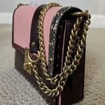 Coach  X Jennifer Lopez Hutton Shoulder Bag In Colorblock With Snakeskin Detail Photo 3