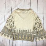 Free People  bohemian Bell sleeve Beige Size S Photo 4
