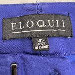 Eloquii  Kady Fit Double Weave Ankle Pant 26” Inseam Royal Blue Size 18 Short Photo 6