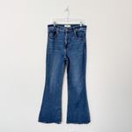 Abercrombie & Fitch [] The Flare Ultra High Rise Jeans Medium Wash Sz 32 14 Long Photo 1