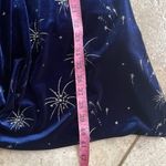 Modcloth x Collectif Vixen Match Fireworks Print Blue Velvet Midi Dress Photo 11