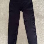 Lululemon Ebb to Street Seamless Ribbed Leggings Compressions Charcoal Size 8 Photo 0