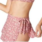 ANDIE Swim Sarong Sz M Floral Rose Cottagecore Preppy Boho Chick Romantic NWT Photo 11