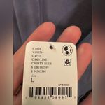 Free People NWT  FP Movement Hot Shot Tee Romper skyline blue gray - large Photo 9