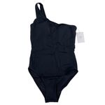 ANDIE  Swim The Nantucket One Shoulder One Piece Black Swimsuit Size Medium NEW Photo 6
