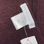 Pacific&Co NY &  maroon fringed winter scarf Photo 3