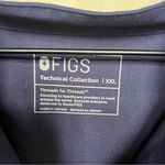 FIGS  Rafaela Oversized Mandarin Collar Short Sleeve Scrub Top Size XXL Photo 6