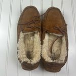 UGG  Women's Dakota Chestnut Suede Slippers Moccasins Size 8 Photo 6