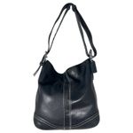 Coach 10938 Y2K Black Leather Shoulder Crossbody Convertible Bag Handbag Purse Photo 2