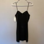 Speechless NWT  Black Rhinestone Fringe Dress Photo 3