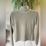 Carlisle Vintage  Olive Green Turtleneck Top Photo 1