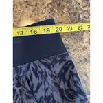 Athleta  Trekkie North Printed Shorts Blue Plus Size 18 Pockets‎ Photo 7