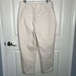 A New Day  Sz 14 Cream Paperbag Waist Jeans High Rise Photo 5