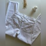 J.Crew  White Slim Boyfriend Raw Hem Jeans Size 25 Photo 3