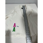 Rafaella Womans Ivory Long Sleeve One Button Cardigan Sweater Large Photo 4