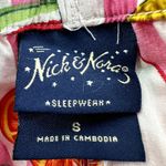 Nick & Nora Vintage Rare  Fruit Striped Pajama Set Dark Tag Button Down S NWT Photo 7