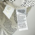 Madewell Shirred Balloon Sleeve Top Blouse Geometric Print Lighthouse XXS NWT Photo 12