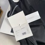 Alexander Wang  Black Draped Bustier Corset Maxi Gown Photo 9