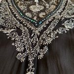 Graham Kandiah Kaftan Style Tunic Swimsuit Cover Up 100% Silk Size Small Photo 7