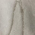 Sterling Silver Evil Eye Pendant 9” Long  chain with 2” Long Extender Photo 2