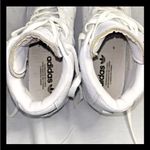 Adidas  Superstar Up ‘Snakeskin’ Mid Top Athletic White Sneakers Womens Size 8 Photo 9