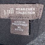 J. Jill WEAREVER COLLECTION WO SIZE XL PETITE Sheath Dress BLACK FLORAL CLEAN Photo 1