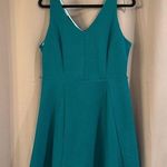 Metaphor  Teal Sleeveless Dress Photo 0