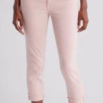 Kut From The Kloth  Pink Amu Crop Straight Leg Jeans Photo 0