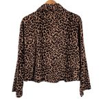Kiko Leopard Corduroy Double Breasted Jacket One Size Brown Size undefined Photo 5