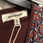 Max Studio Max Srudio poof sleeve Geo Print shift dress Photo 3