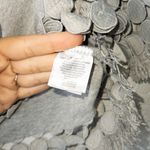 Molly Bracken Lili Sidonio x  Gray Cut Out Fringe Top Size Small Photo 4