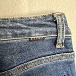 Risen Skinny Jeans Size 5 / 27 Paint Splatter Detail Medium Wash Blue Photo 5