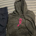 3 piece Ladies Workout Wear size 26/28 by LIVI 2 Hoodies 1 pair Leggings Blue Photo 1