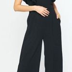 Entro  Wide Leg Ruffle Sleeve Jumpsuit Photo 0