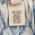 Raga Blue and Pink Boho Strapless Bubble Top NWT Size XS Boho Strapless Crop Top Photo 6