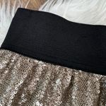 Free People  flashing lights metallic sequined skirt Photo 4